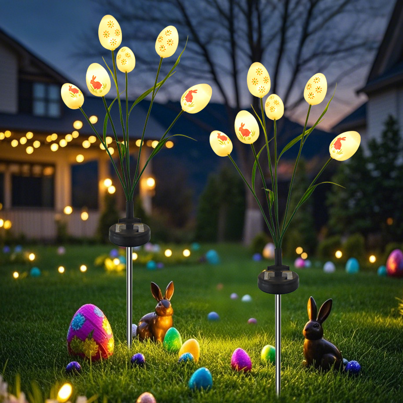 Outdoor Yard Power Stake - Solar Powered Decorations Outdoor Stake Lights