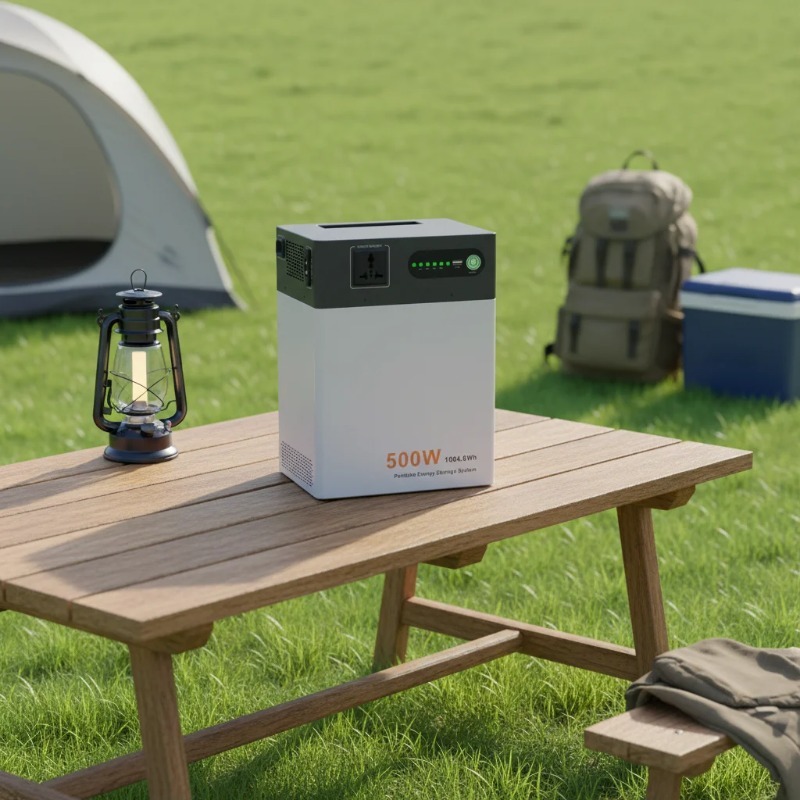 Outdoor Power Station - Energy Storage Portable 1004.8Wh Battery Pack