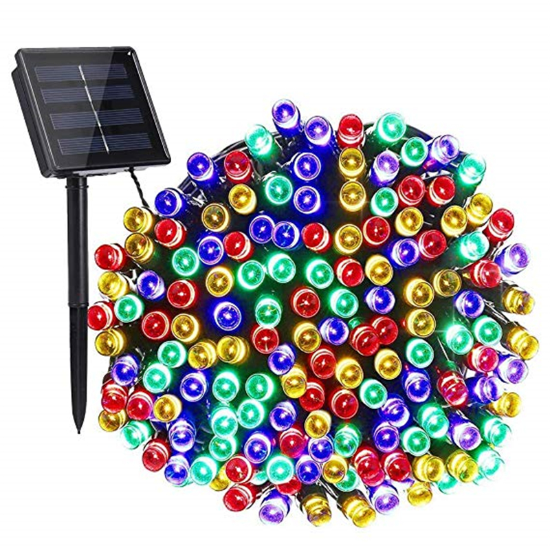 Outdoor Power For Christmas Lights - 22M 200LED Solar Powered Fairy Lights