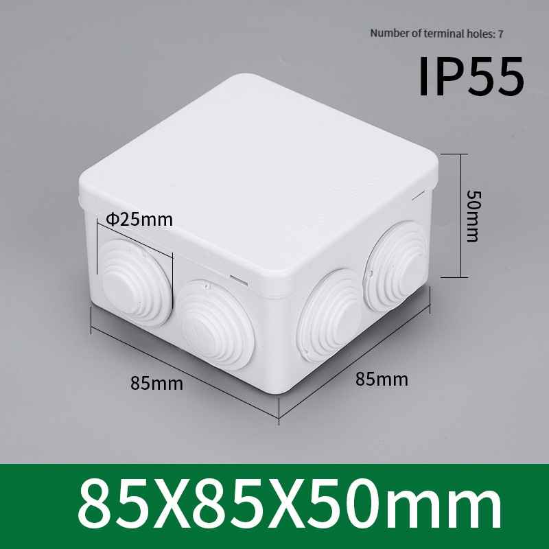 Outdoor Power Junction Box - 1Pcs Plastic Abs Dustproof And Waterproof