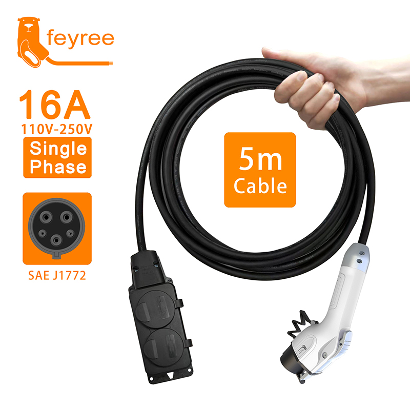 Outdoor Power Usa - feyree Type1 16A Charger Cable with