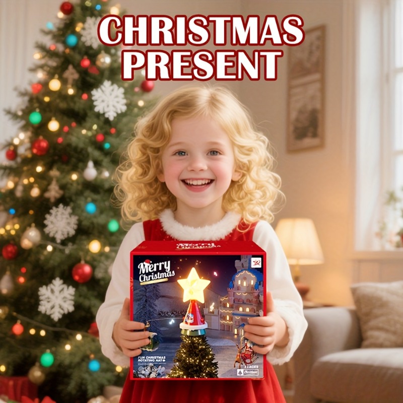 Christmas Tree Top Rotating Ca - Outdoor Power For Christmas Lights reseña y precio