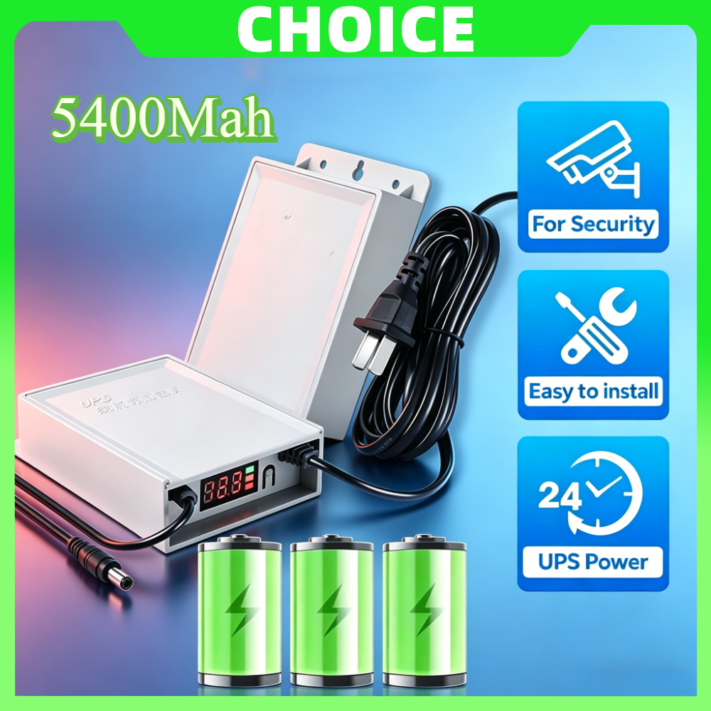 DIFANG 5400mAh UPS Power Adapt - Outdoor Uninterruptible Power Supply reseña y precio