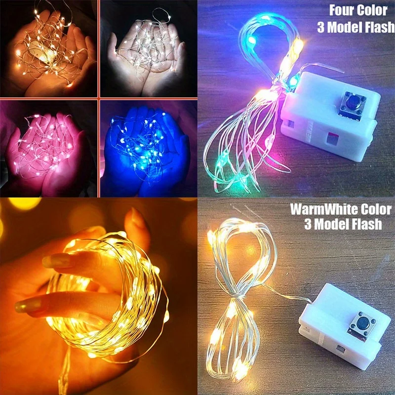 10 Pack Waterproof Mini Fairy  - Outdoor Power For Christmas Lights reseña y precio