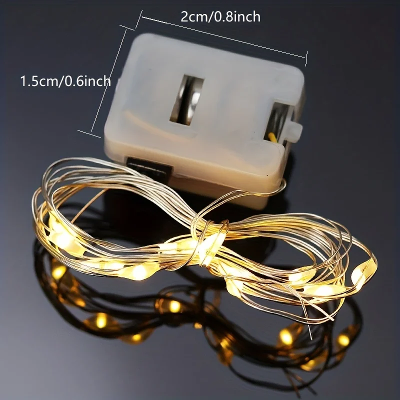 10 Pack Waterproof Mini Fairy  - Outdoor Power For Christmas Lights reseña y precio