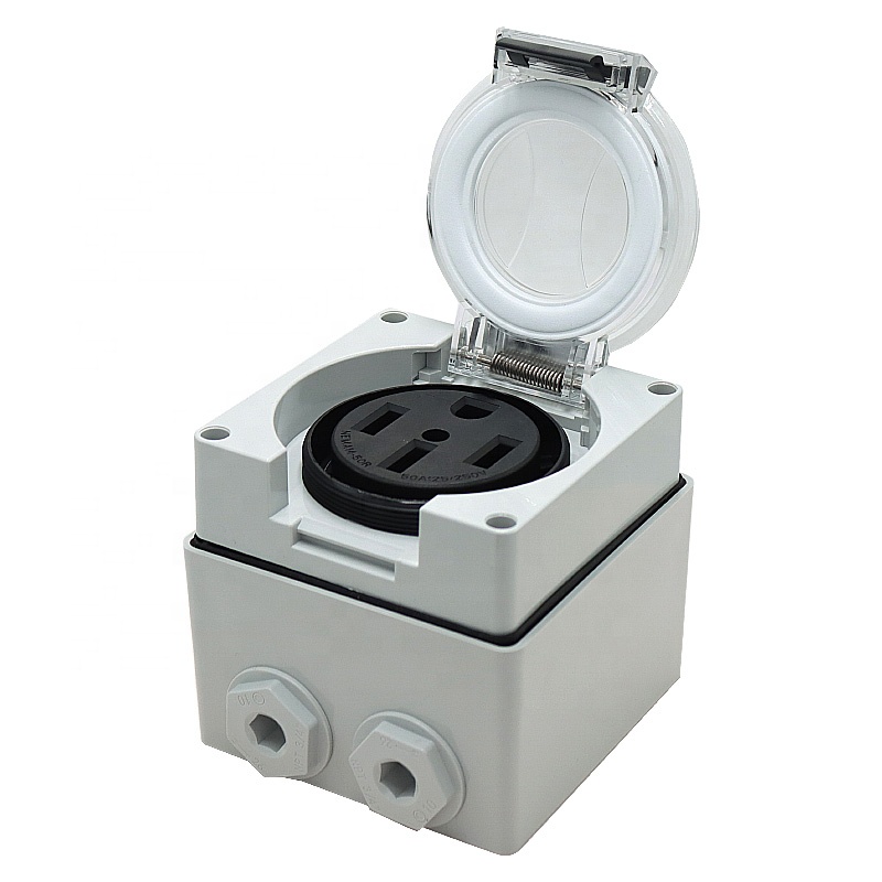 50 Amp Generator RV Power Inle - Outdoor Power Inlet Box reseña y precio
