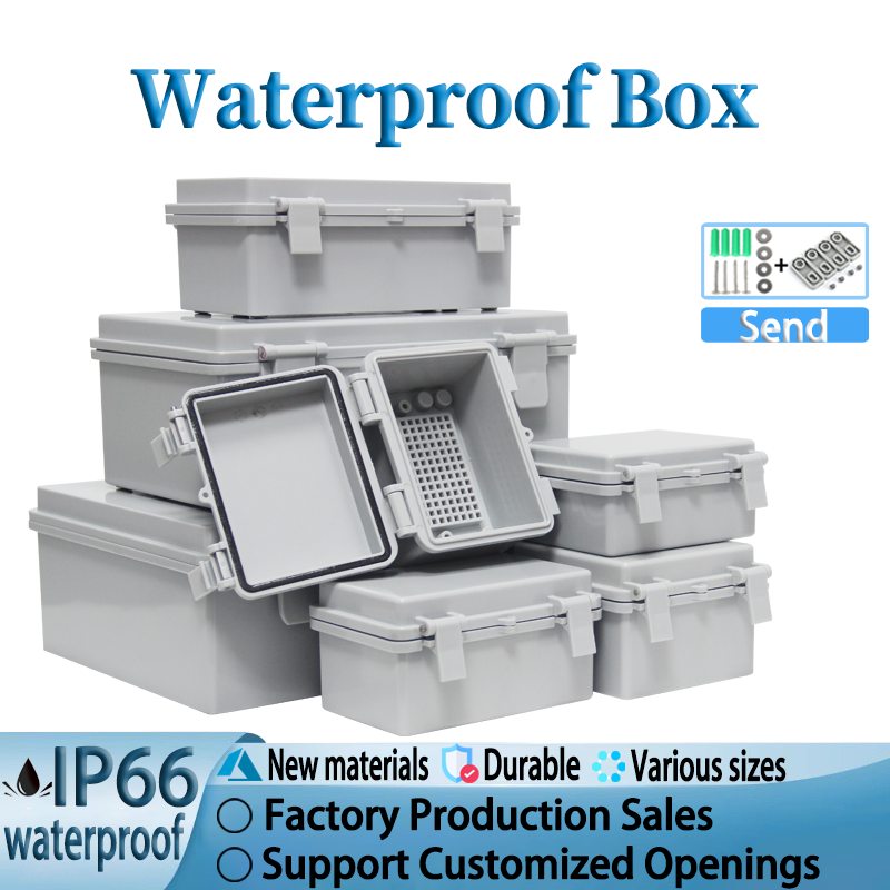 Outdoor IP66 Abs Pc Hinged Pla - Outdoor Power Junction Box reseña y precio
