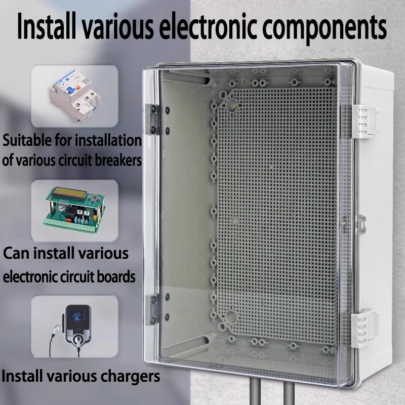 Outdoor IP66 Abs Pc Hinged Pla - Outdoor Power Junction Box reseña y precio