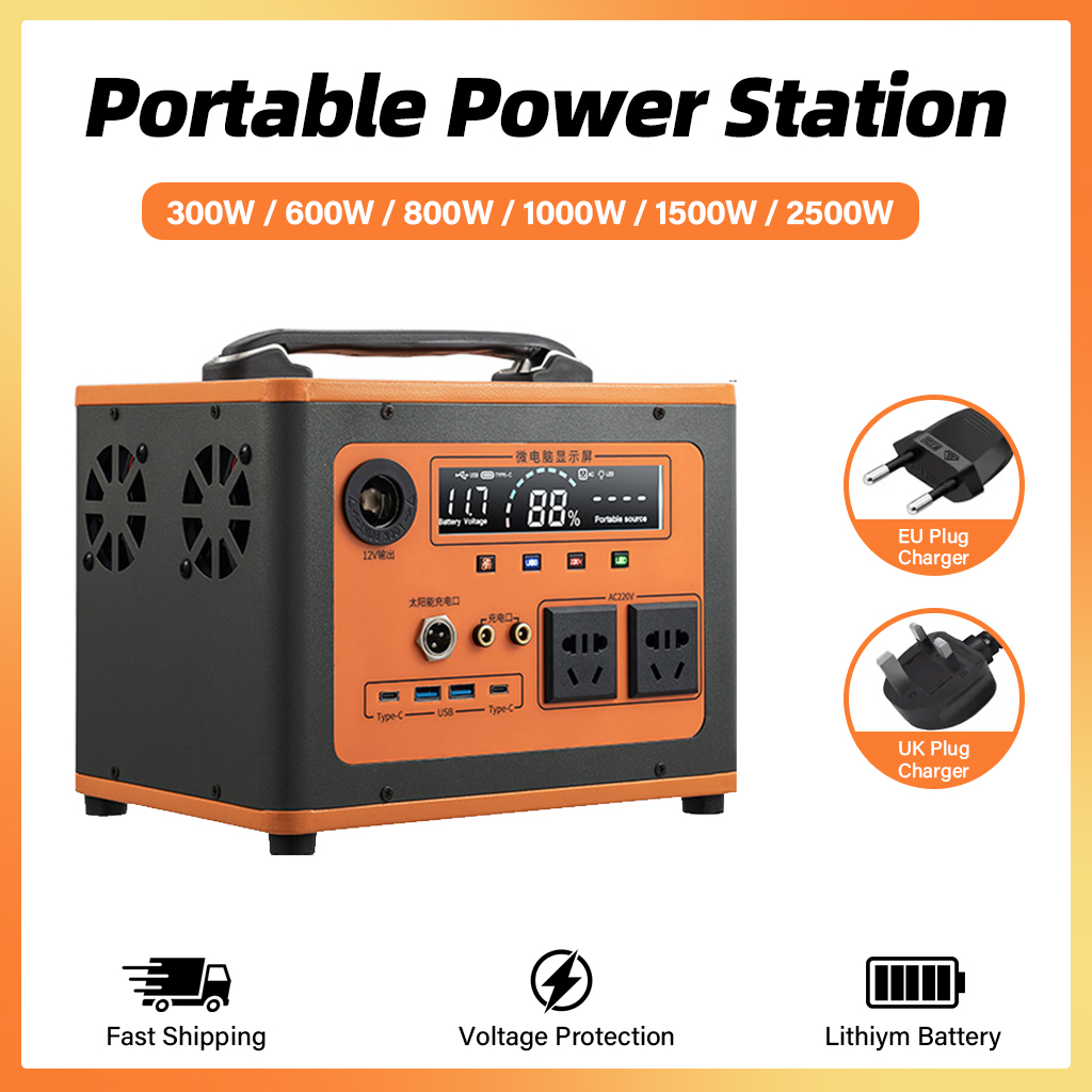 Portable Power Station 300/600 - Outdoor Power Station reseña y precio