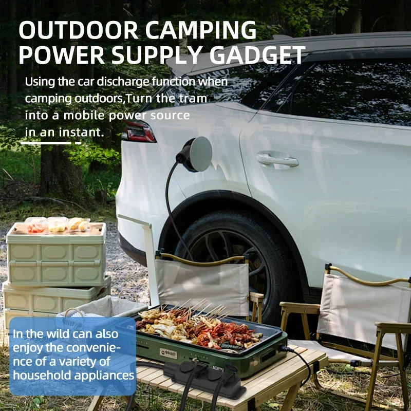 Portable 16A 4KW Electric Car  - Outdoor Power Usa reseña y precio