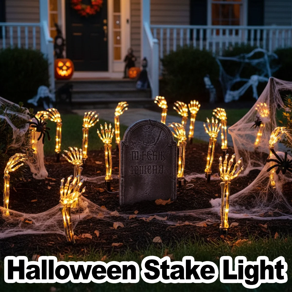 Pop Solar Ghost Hand Garden De - Outdoor Yard Power Stake reseña y precio