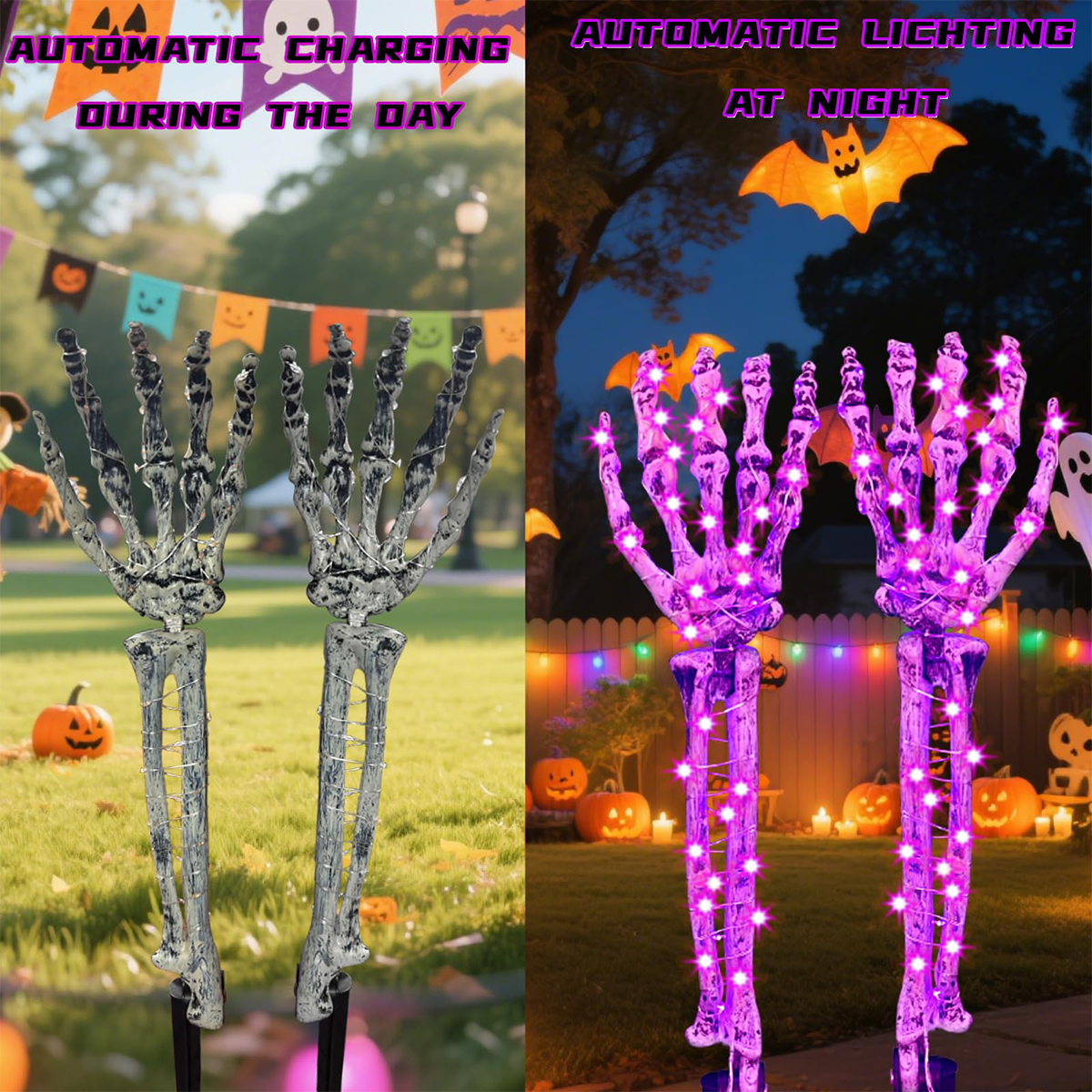 Pop Solar Ghost Hand Garden De - Outdoor Yard Power Stake reseña y precio