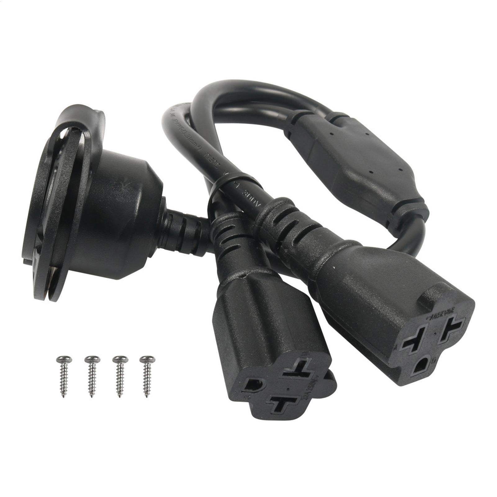 Shore Power Inlet 20A Waterpro - Outdoor Power Inlet Box reseña y precio