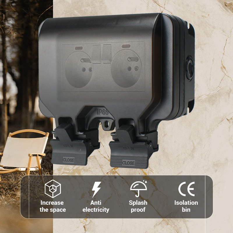 Avoir IP66 Double Power Socket - Outdoor Power Inlet Box reseña y precio
