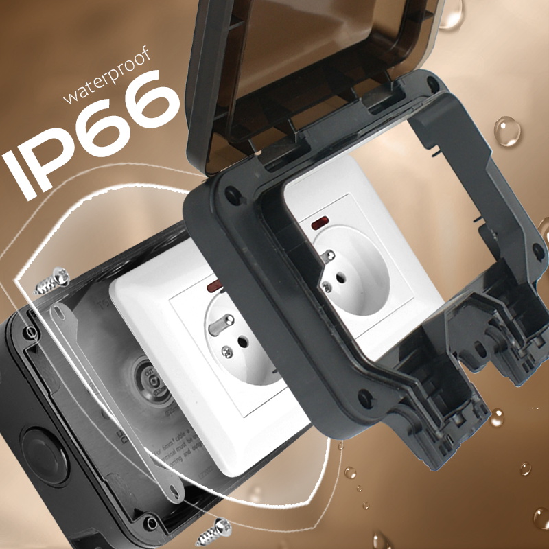 Avoir IP66 Double Power Socket - Outdoor Power Inlet Box reseña y precio