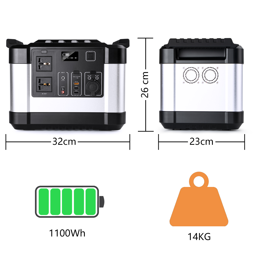 Portable Power Power Station H - Outdoor Uninterruptible Power Supply reseña y precio
