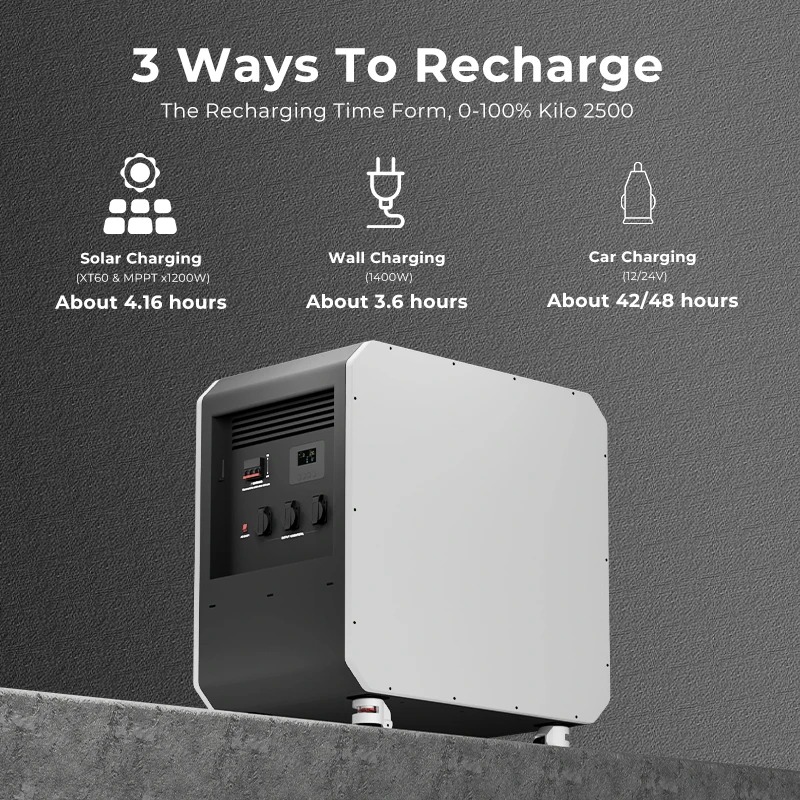 New Energy Storage LiFePO4 Bat - Outdoor Power Station reseña y precio