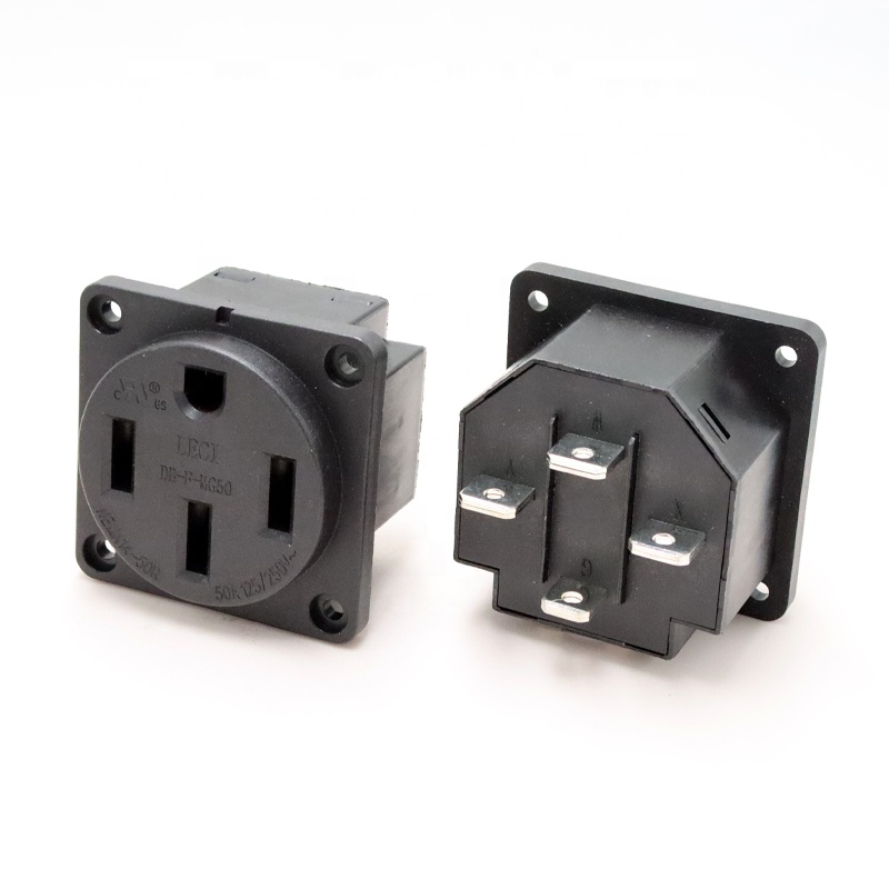 NEMA 14-50R Receptacle 50 Amp  - Outdoor Power Inlet Box reseña y precio