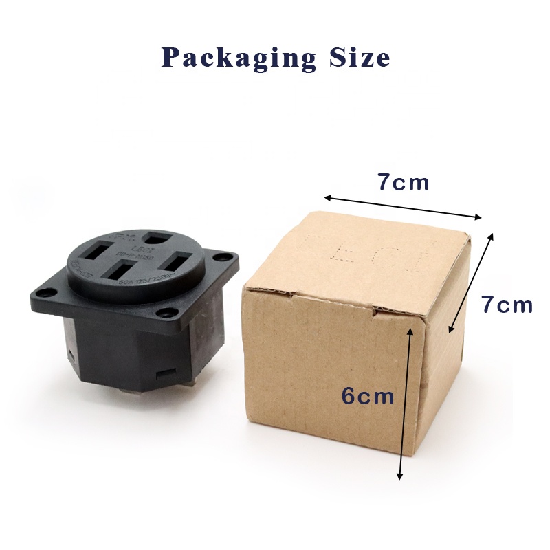 NEMA 14-50R Receptacle 50 Amp  - Outdoor Power Inlet Box reseña y precio