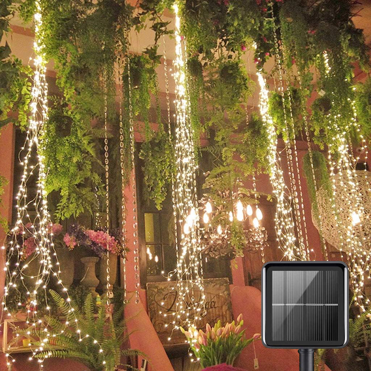 1PACK Solar Powered String Lig - Outdoor Power For Christmas Lights reseña y precio