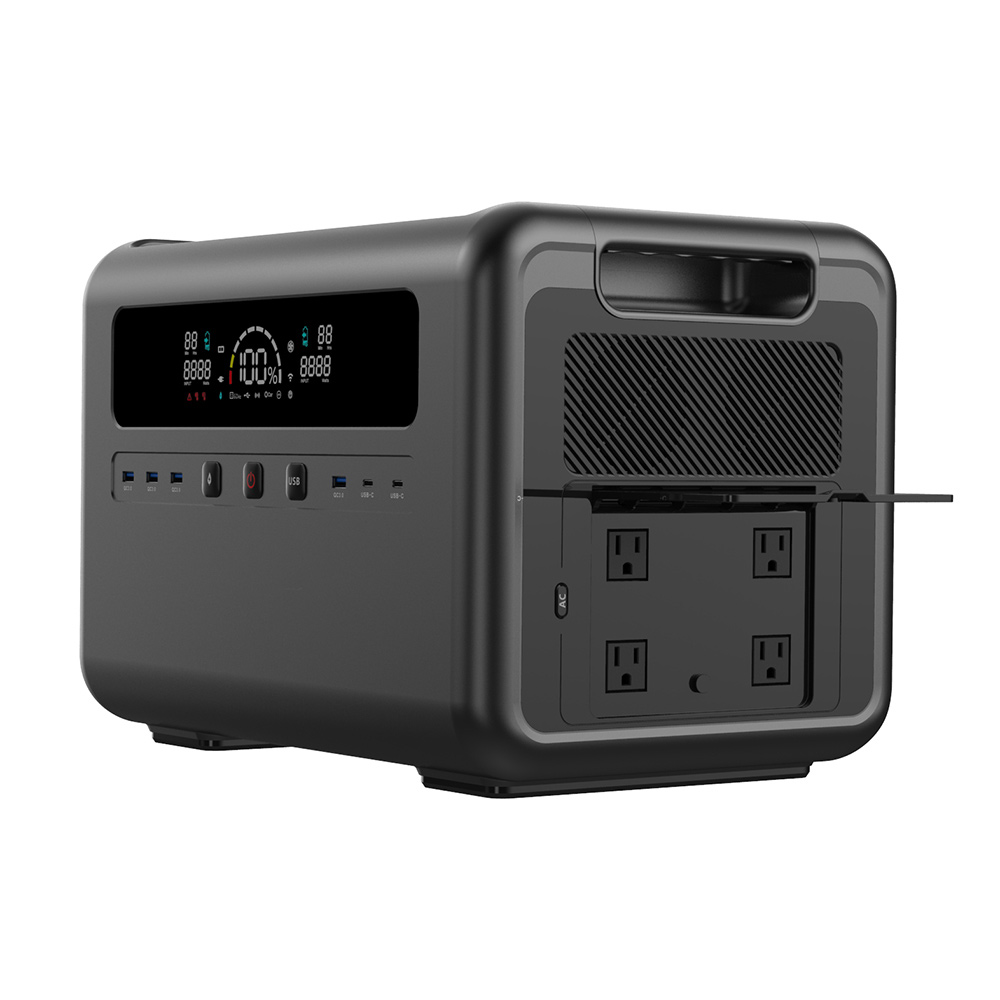 2400W Solar Power Generator, L - Outdoor Power Station reseña y precio