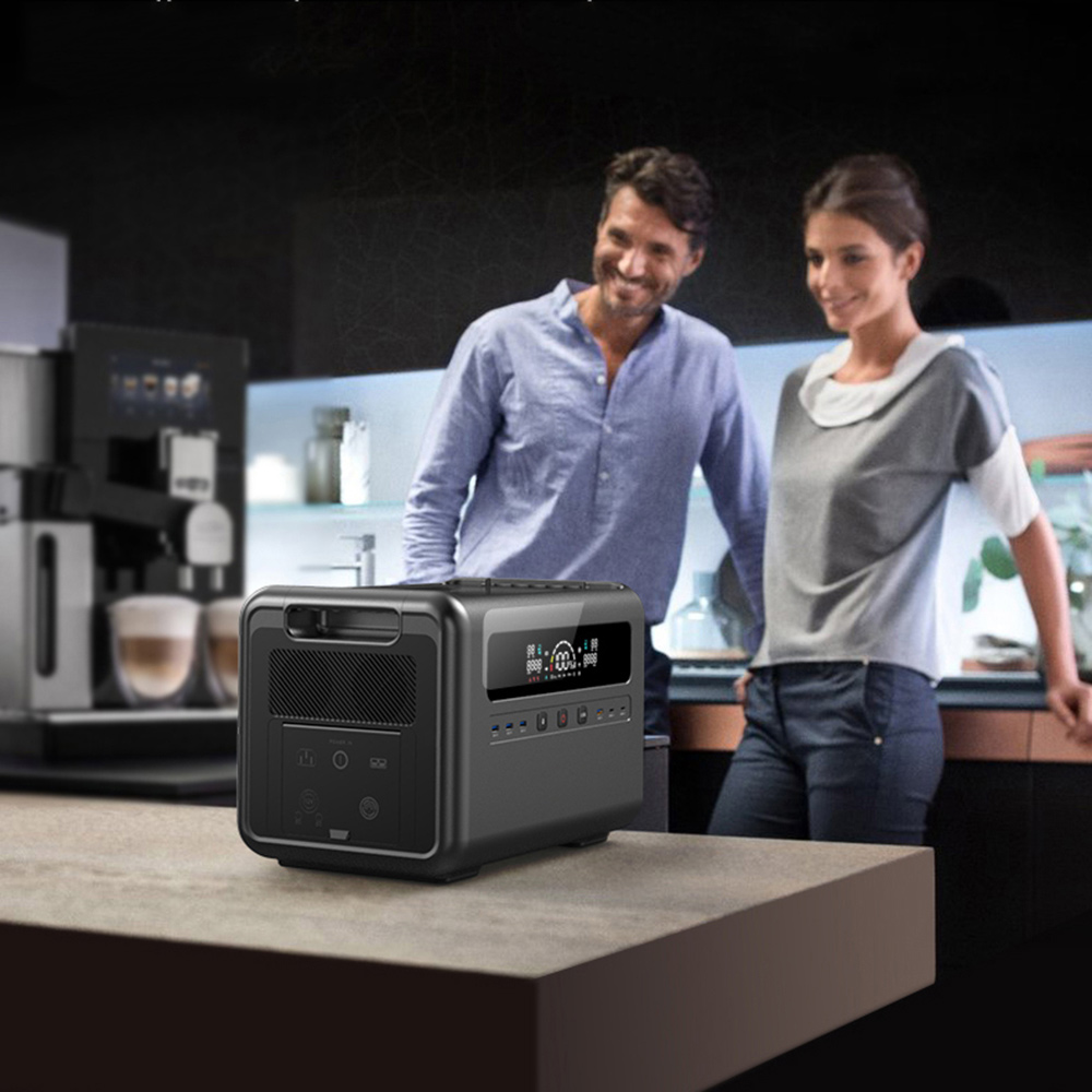 2400W Solar Power Generator, L - Outdoor Power Station reseña y precio