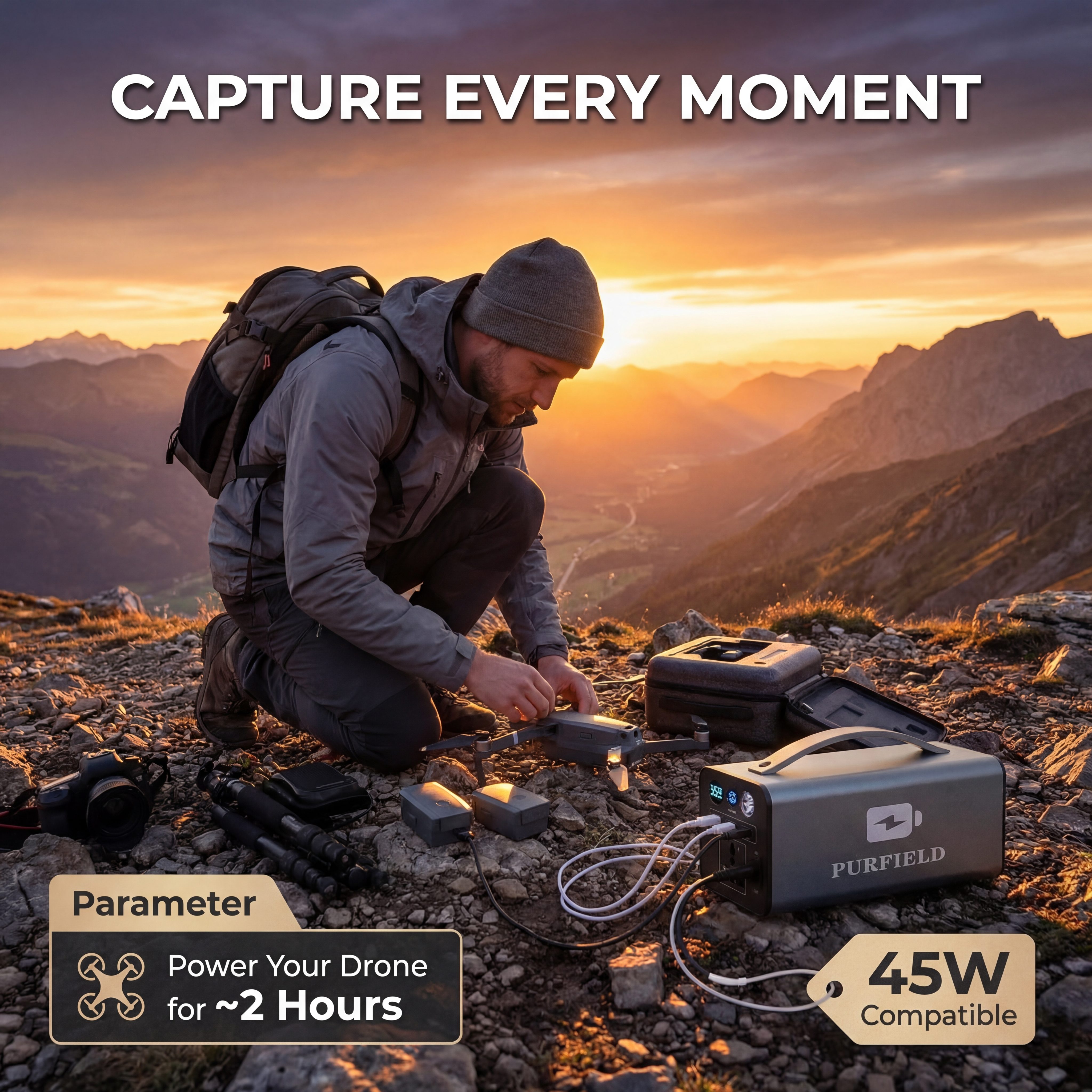 180W Outdoor Power Station 320 - Outdoor Power Station reseña y precio