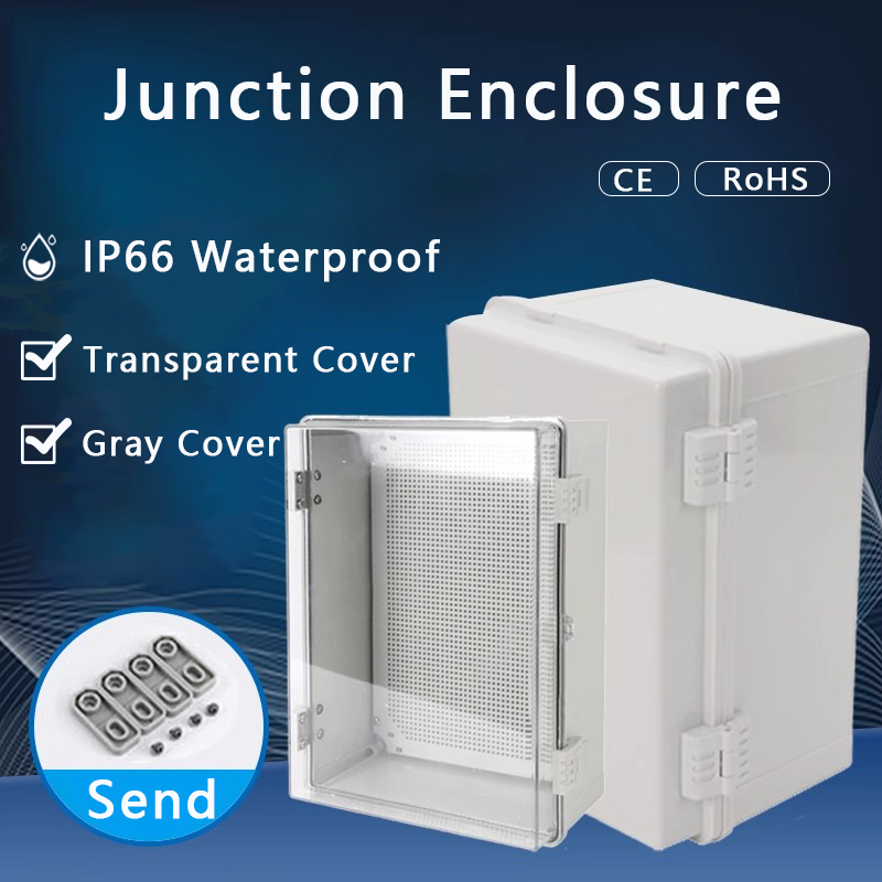 IP66 Waterproof Plastic Enclos - Outdoor Power Junction Box reseña y precio