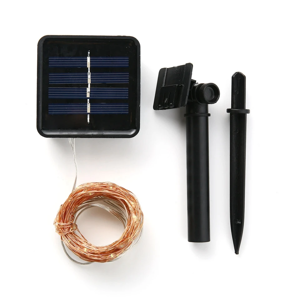 Solar String Fairy Lights 12m  - Outdoor Power For Christmas Lights reseña y precio