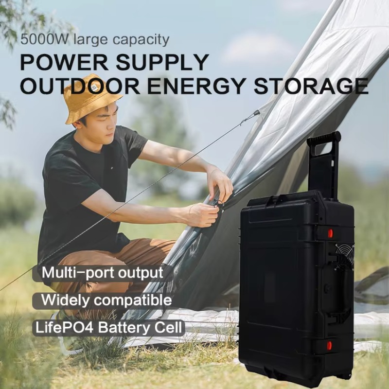 Esun 51.2v Solar Trolley Case  - Outdoor Power House reseña y precio