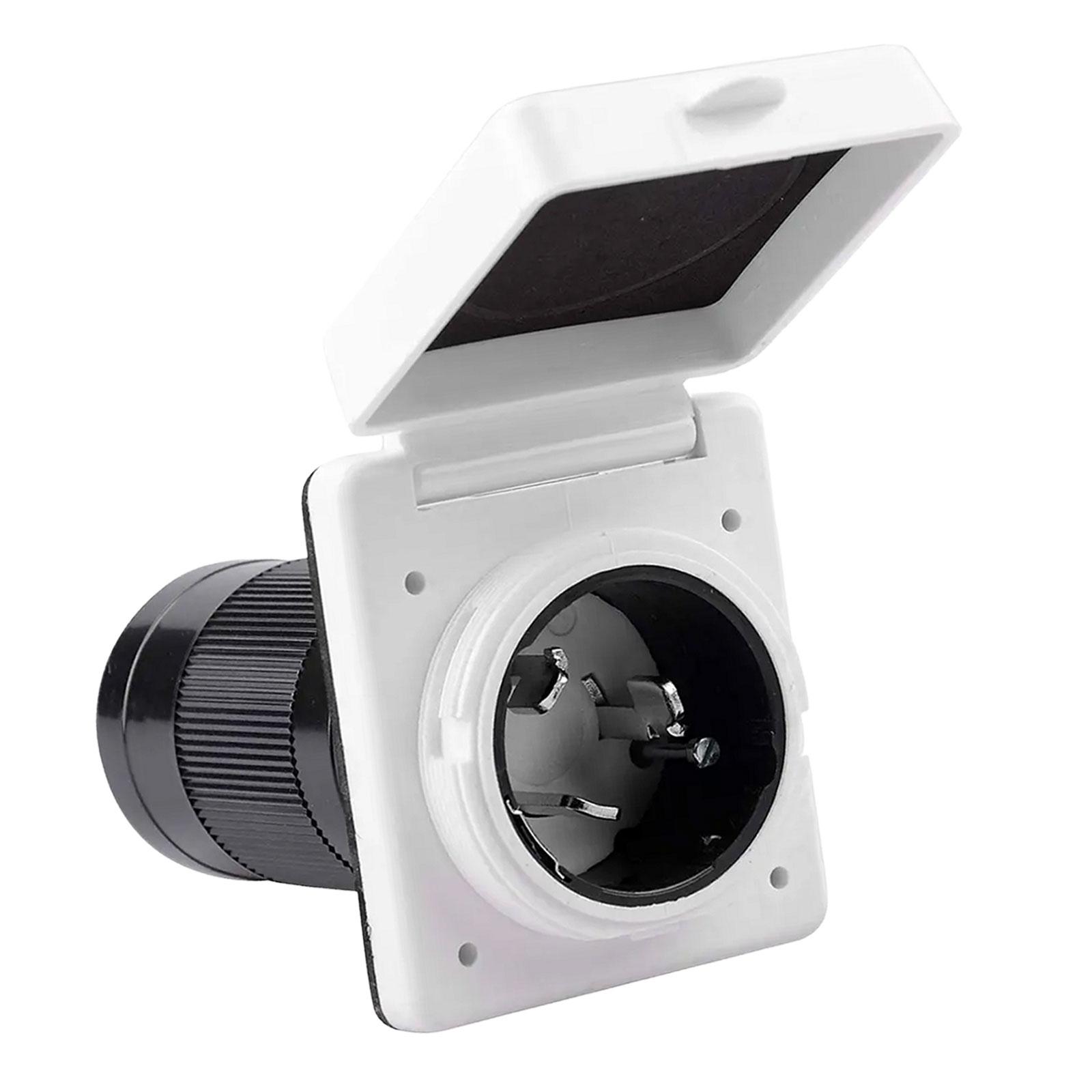RV 50 Amp Power Inlet Twist Lo - Outdoor Power Inlet Box reseña y precio