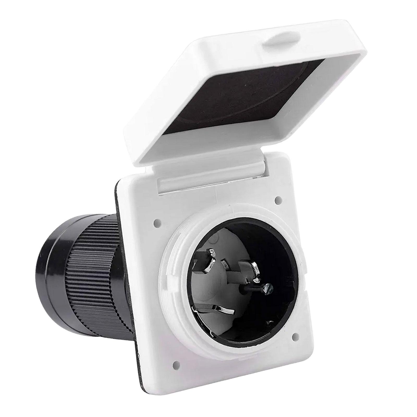 RV 50 Amp Power Inlet Twist Lo - Outdoor Power Inlet Box reseña y precio