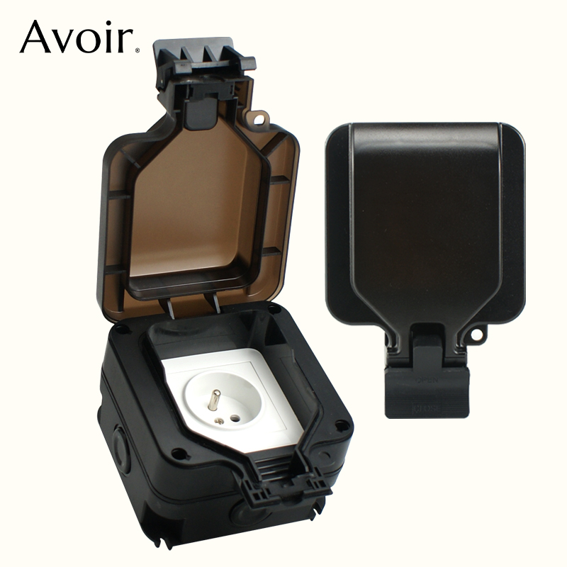 Avoir IP66 Wall Waterproof Soc - Outdoor Power Inlet Box reseña y precio