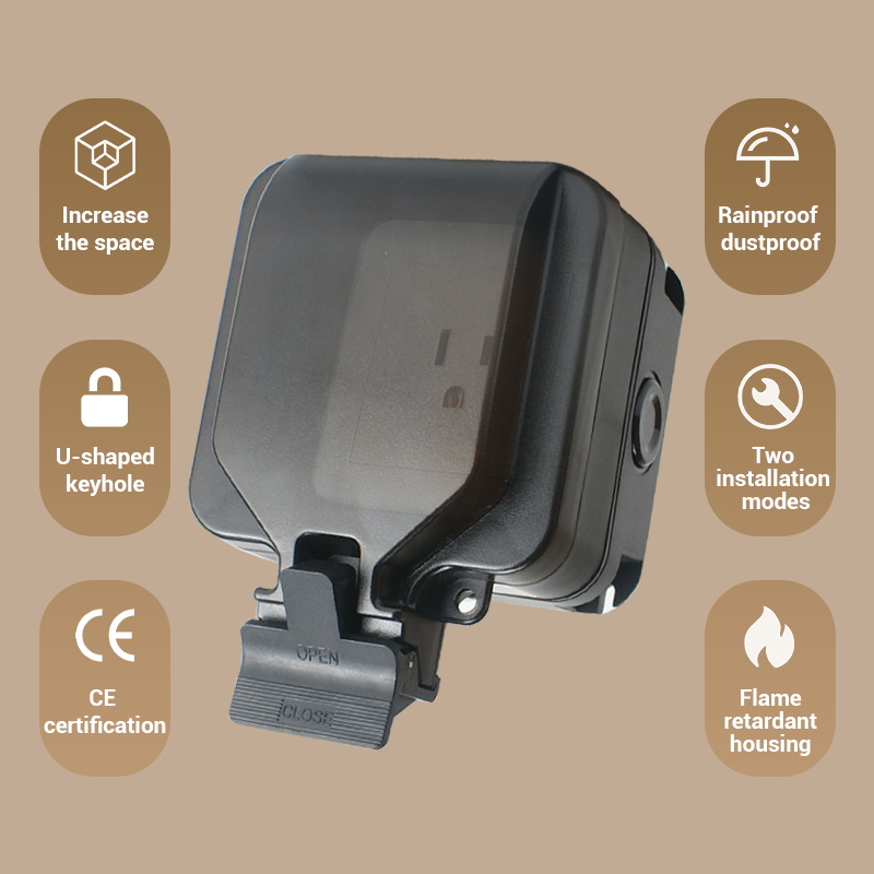 Avoir IP66 Wall Waterproof Soc - Outdoor Power Inlet Box reseña y precio