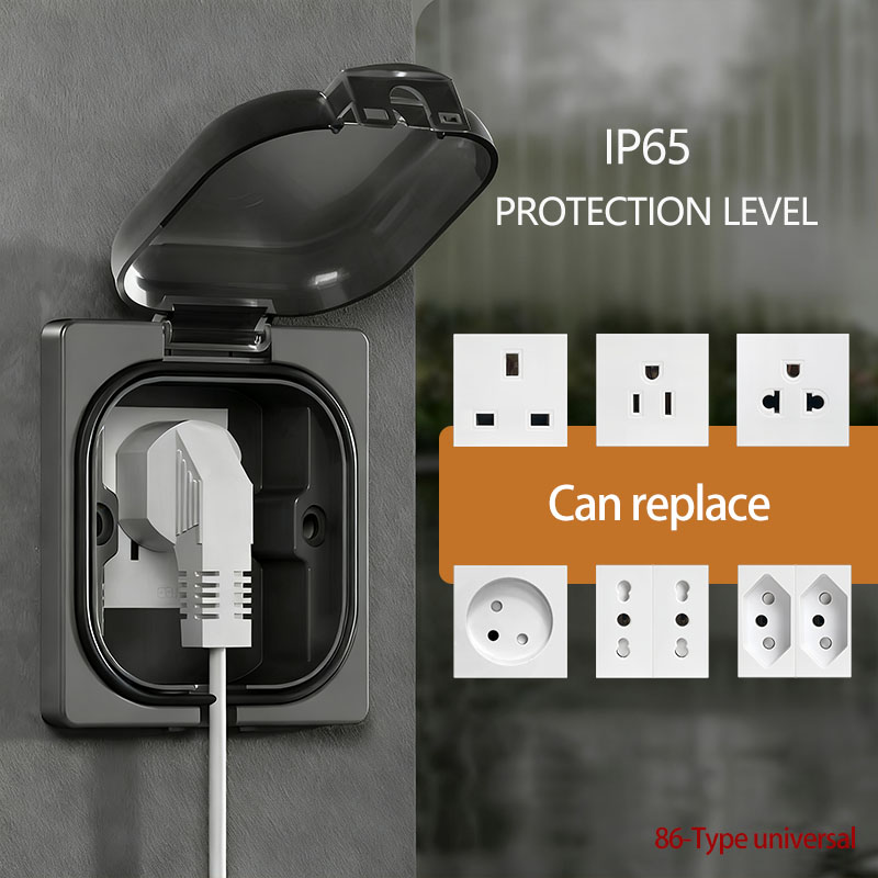 IP65 Waterproof Outdoor Socket - Outdoor Power Inlet Box reseña y precio