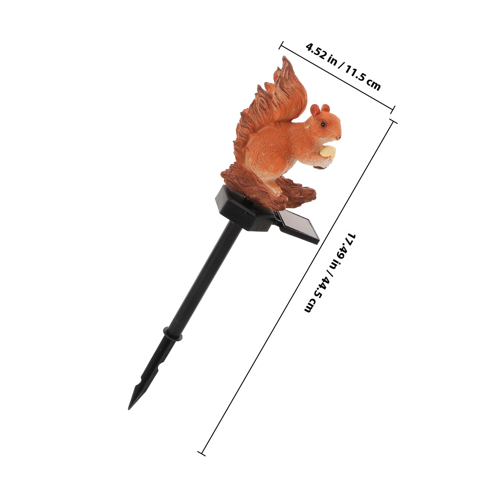 Squirrel Powered Lamp Outdoor  - Outdoor Yard Power Stake reseña y precio