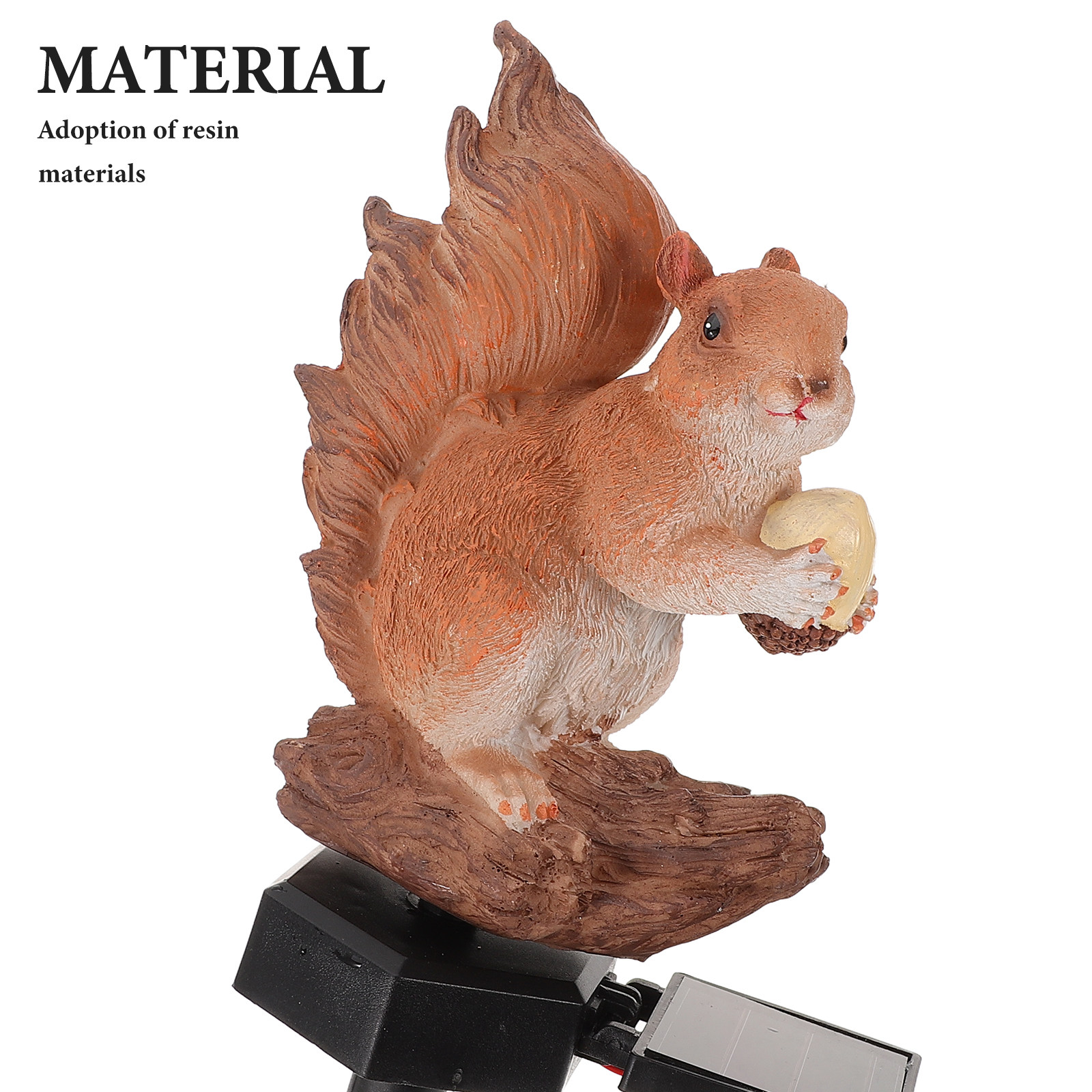 Squirrel Powered Lamp Outdoor  - Outdoor Yard Power Stake reseña y precio