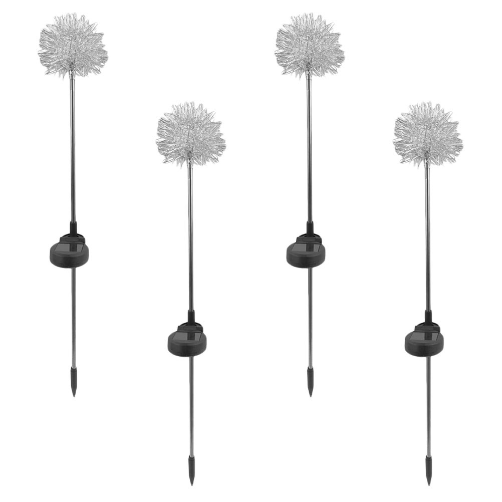 4Pcs LED Solar Powered Dandeli - Outdoor Yard Power Stake reseña y precio