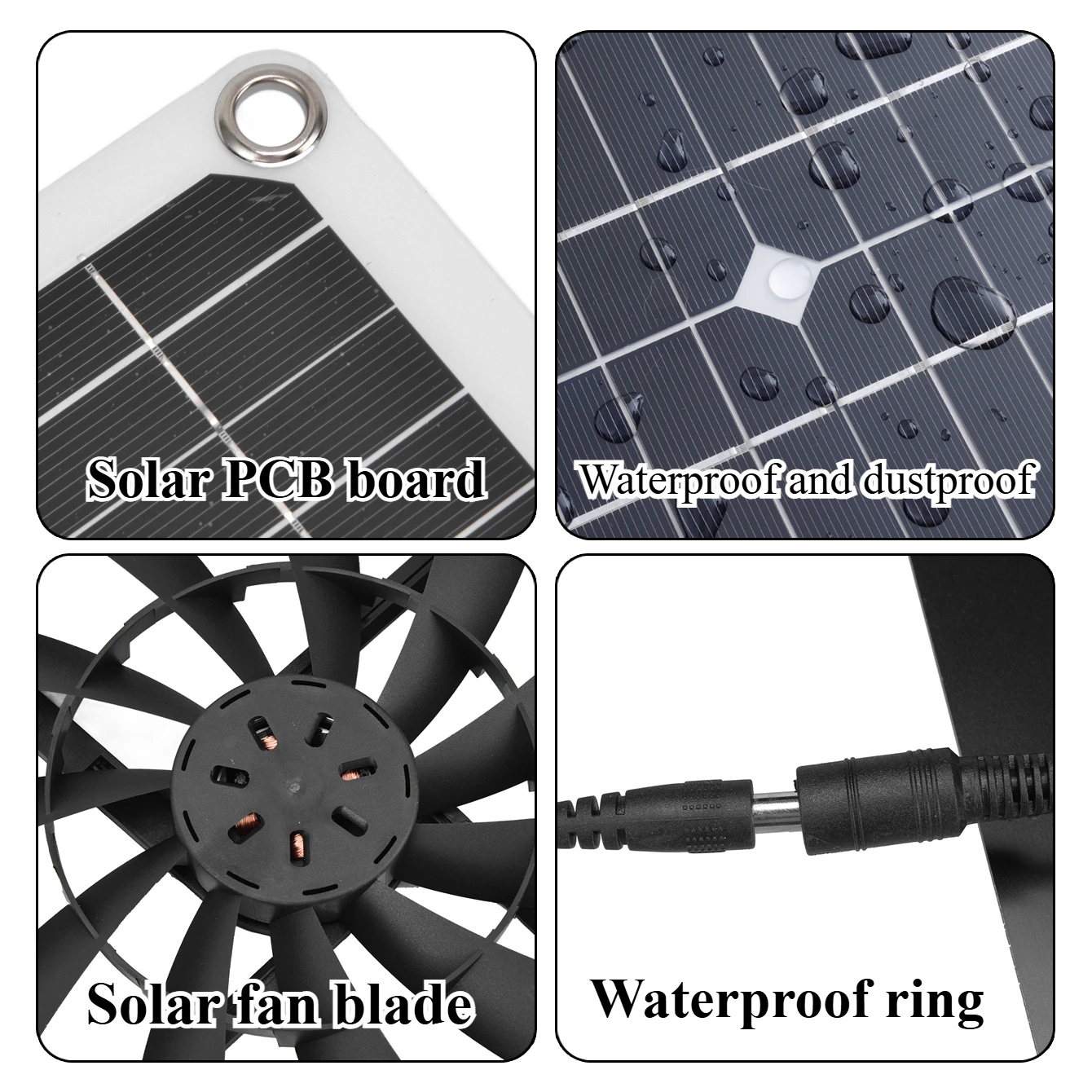 15W 25W NEW Solar Powered Exha - Outdoor Power House reseña y precio