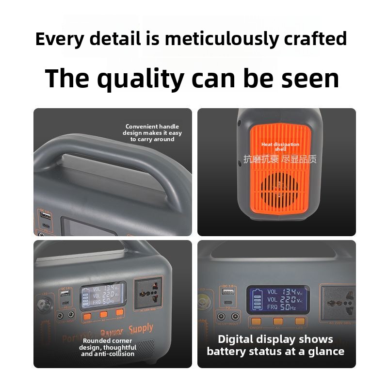 High-Capacity 400W Portable Po - Outdoor Power Station reseña y precio