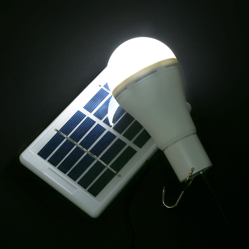 LED Solar Bulb Light Waterproo - Outdoor Power House reseña y precio