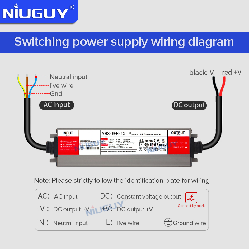IP67 waterproof power supply 6 - Outdoor Power Transformer reseña y precio