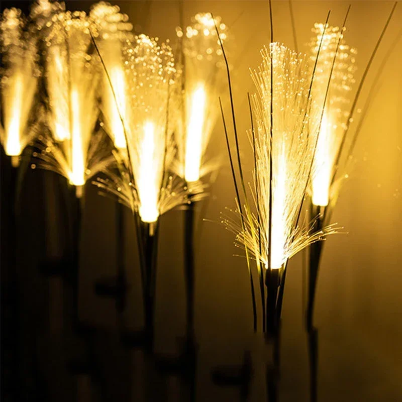 LED Solar Garden Reed Lamp Out - Outdoor Power For Christmas Lights reseña y precio