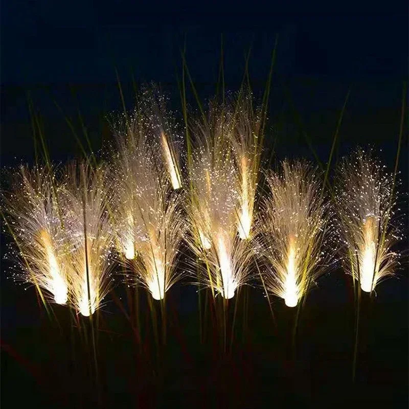 LED Solar Garden Reed Lamp Out - Outdoor Power For Christmas Lights reseña y precio