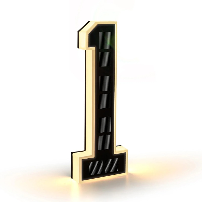 LED Number Door Plate 12V Powe - Outdoor Power House reseña y precio