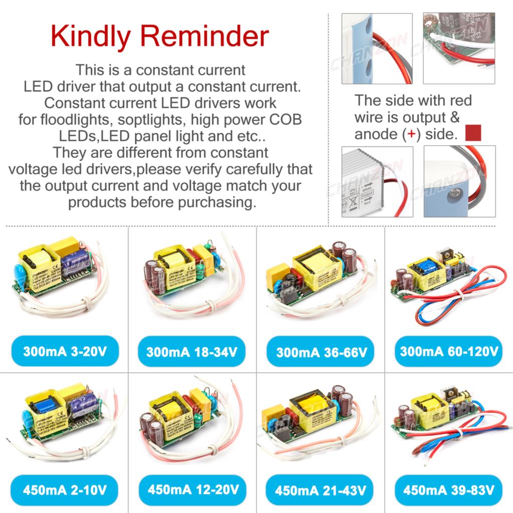 Led Driver Constant Current 6W - Outdoor Power Transformer reseña y precio
