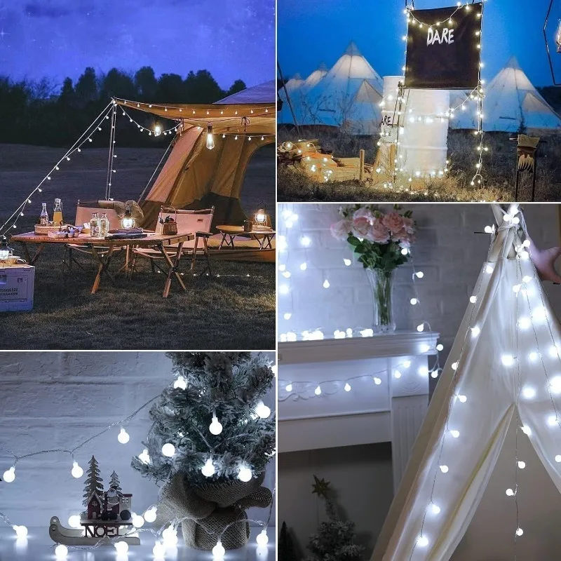 USB/Battery Power String Light - Outdoor Power For Christmas Lights reseña y precio