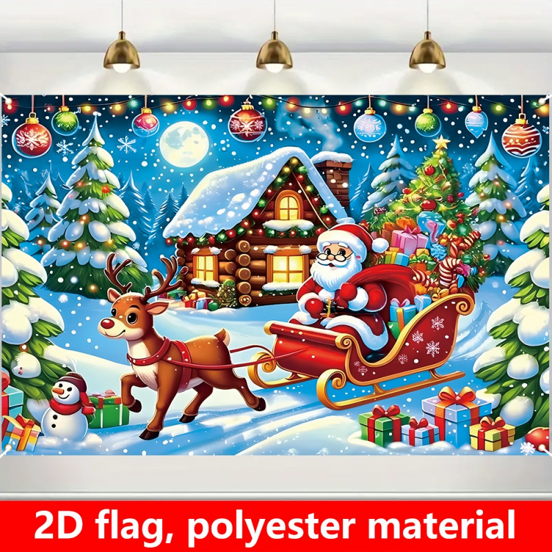 1pc2Dflat, festive Christmas p - Outdoor Power House reseña y precio