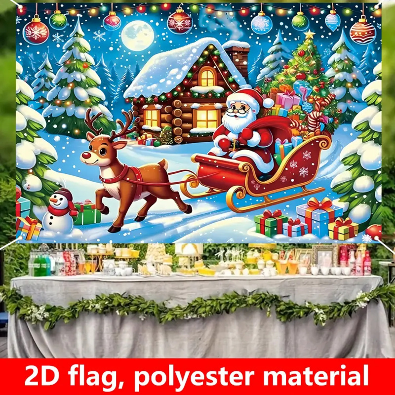 1pc2Dflat, festive Christmas p - Outdoor Power House reseña y precio