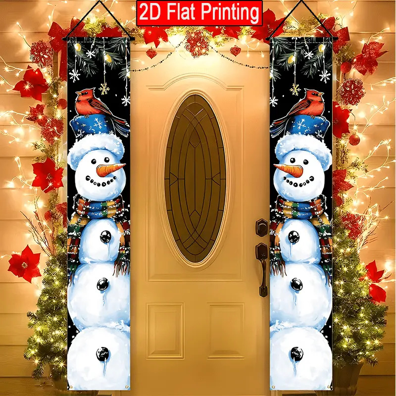 1pc 2D flat, Christmas snowman - Outdoor Power House reseña y precio